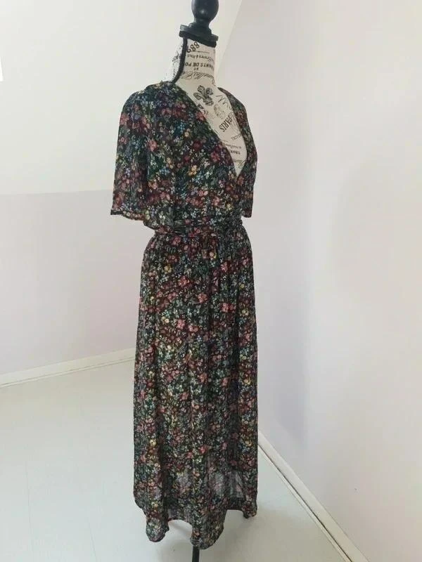 🌺 Vestido largo bohemio floreado – Jubylee – T. S/M – Muy buen estado – photo 14